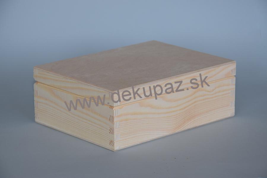 Krabica na čaj, 3 priečinkova