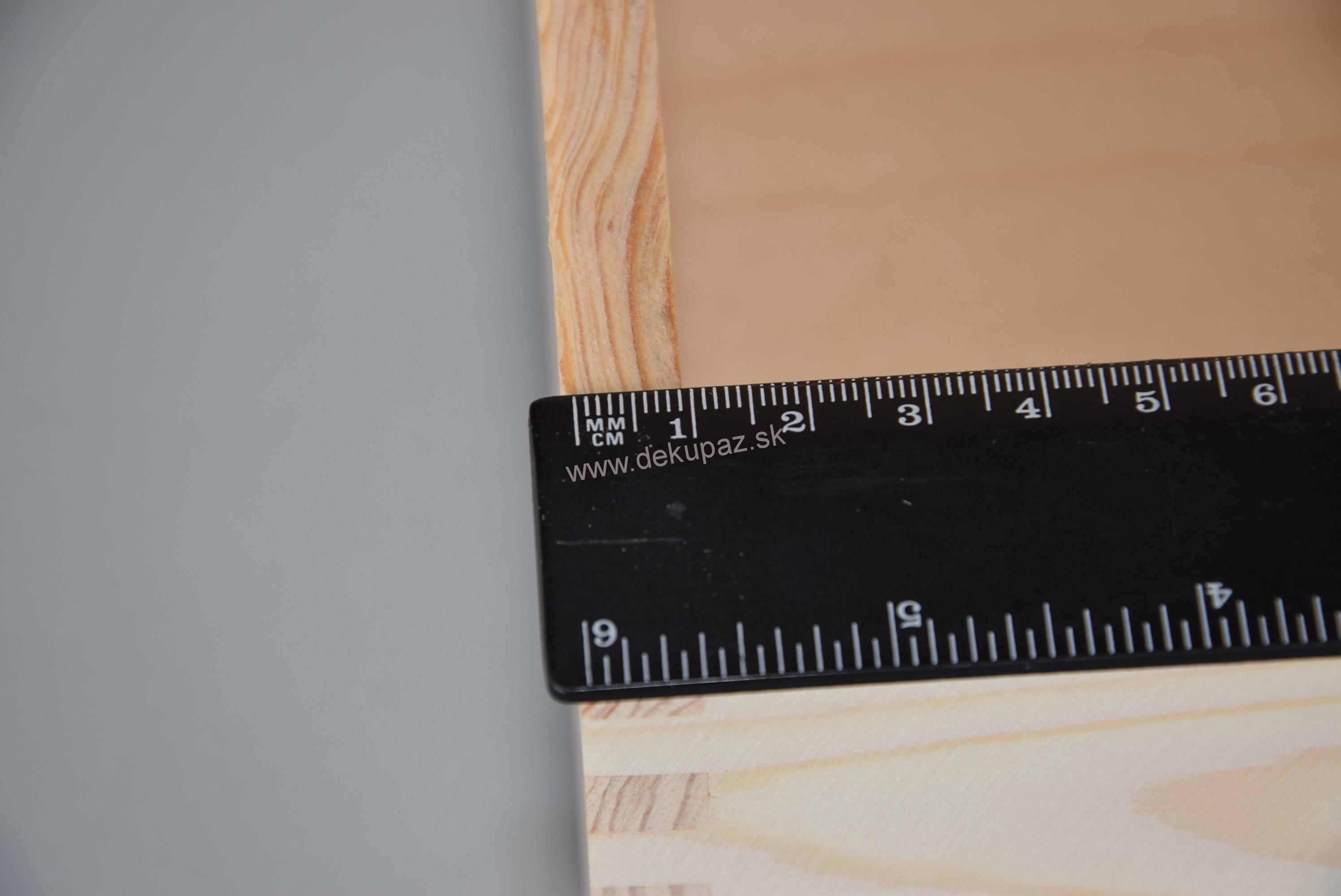 Krabica na čaj, 3 priečinkova