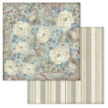 10 kusová sada scrap papierov  SBBL88