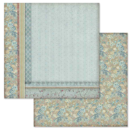 10 kusová sada scrap papierov  SBBL88