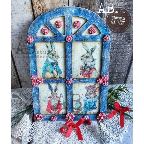 Ryžový papier na decoupage AB227