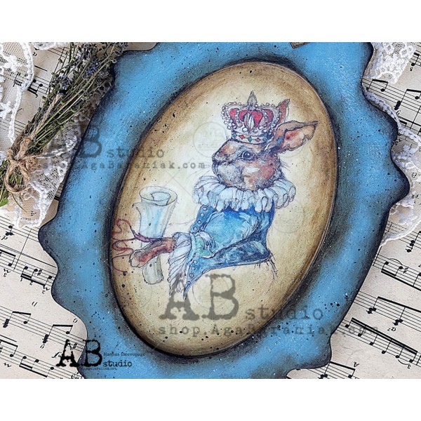 Ryžový papier na decoupage AB227