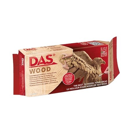 Samotvrdnúca hmota, drevo, DAS 700 g