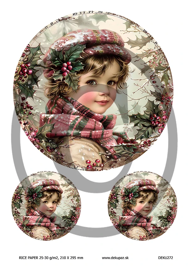 Ryžový papier na decoupage DEK272
