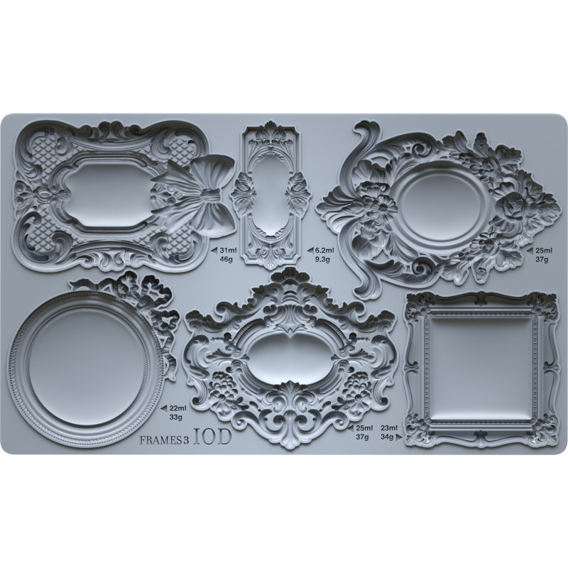IOD silikónová forma Frames 3