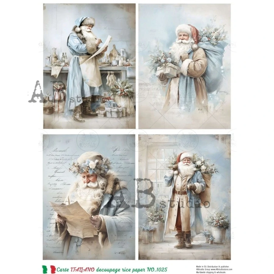 Ryžový papier na decoupage CI1025
