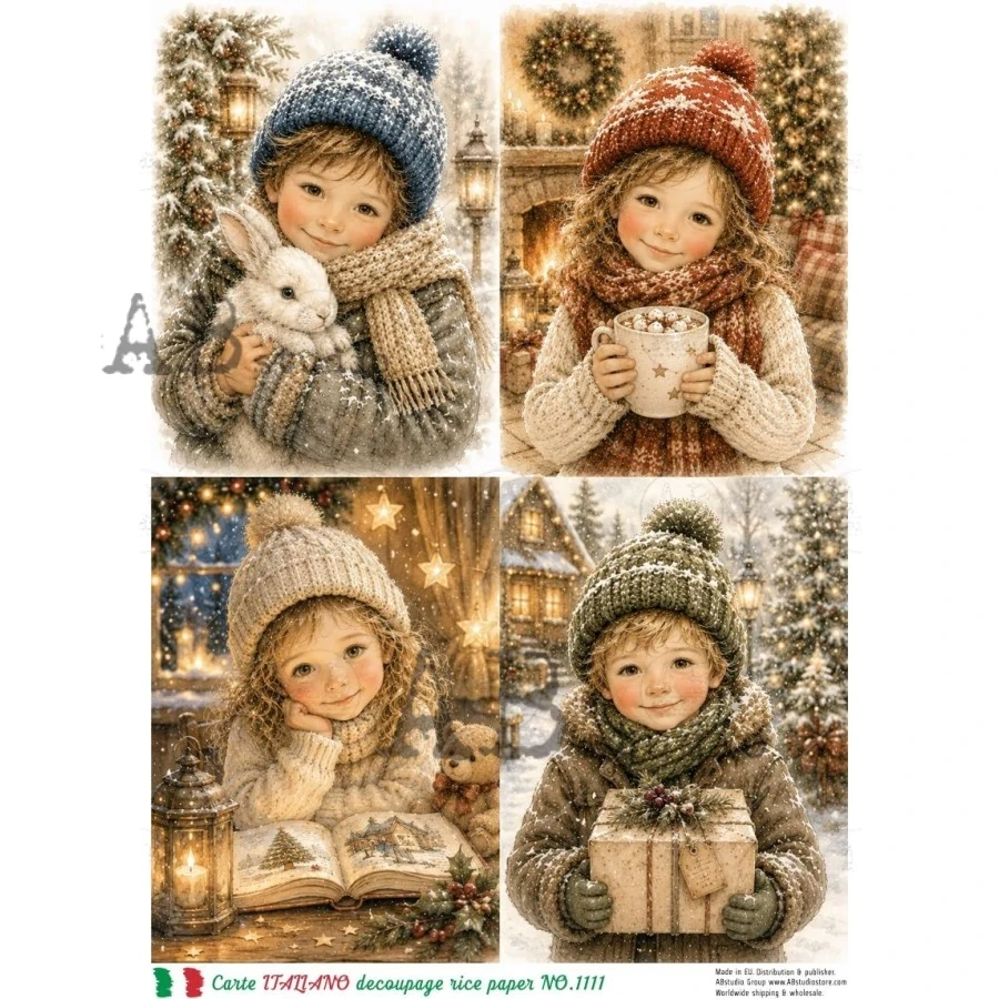 Ryžový papier na decoupage CI11011