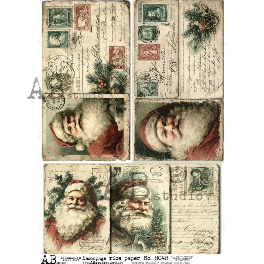 Ryžový papier na decoupage AB8048