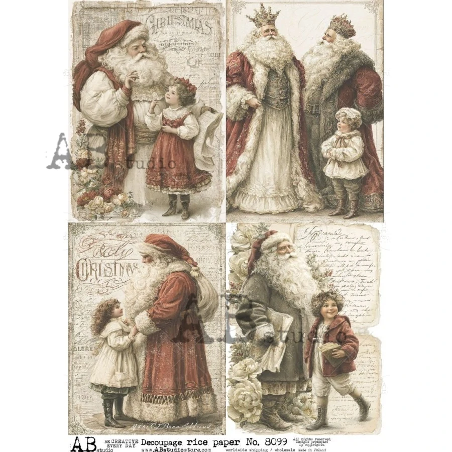 Ryžový papier na decoupage AB8099