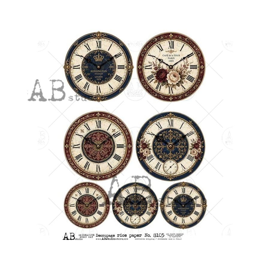 Ryžový papier na decoupage AB8105