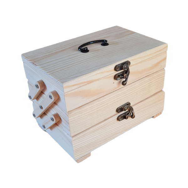 Rozkladací box na šitie