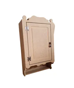 Skrinka s policami z MDF – vintage / vidiecky štýl