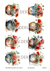  Ryžový papier na decoupage 