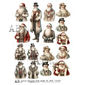 Ryžový papier na decoupage AB5697
