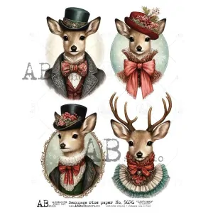 Ryžový papier na decoupage AB5676