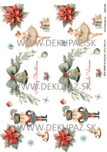  Ryžový papier na decoupage  DEK188