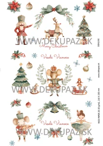  Ryžový papier na decoupage  DEK192