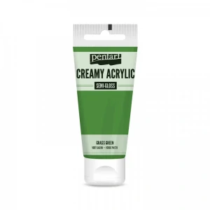 Akrylová farba krémová, zelená tráva, 60 ml