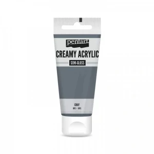Akrylová farba krémová, sivá, 60 ml