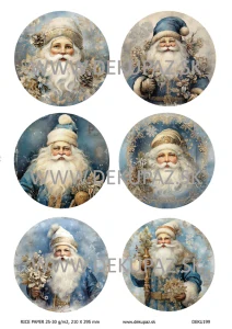  Ryžový papier na decoupage  DEK199