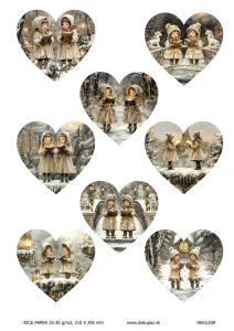  Ryžový papier na decoupage  DEK209