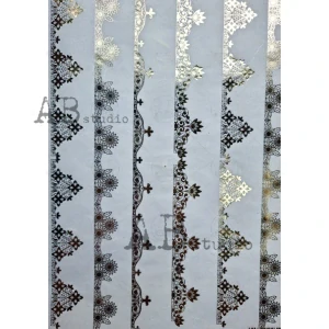 Pozlátený ryžový papier na decoupage AB5871