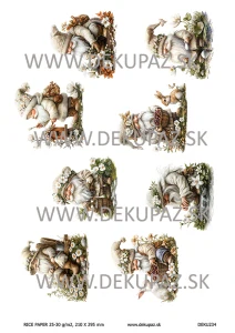  Ryžový papier na decoupage  DEK234