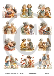  Ryžový papier na decoupage  DEK265