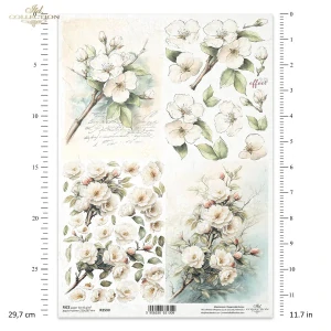 Ryžový papier na decoupage ITD-R2590