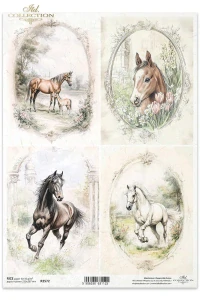 Ryžový papier na decoupage ITD-R2572