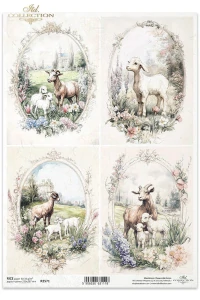 Ryžový papier na decoupage ITD-R2571
