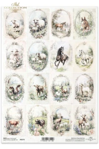 Ryžový papier na decoupage ITD-R2575