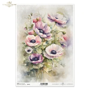  Ryžový papier na decoupage ITD-R2470