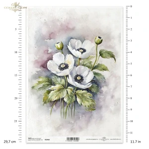  Ryžový papier na decoupage ITD-R2468