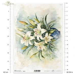  Ryžový papier na decoupage ITD-R2459