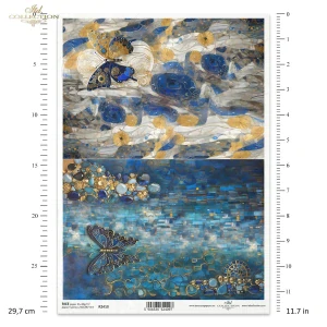  Ryžový papier na decoupage ITD-R2410
