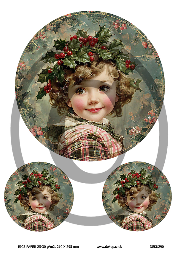  Ryžový papier na decoupage  DEK290