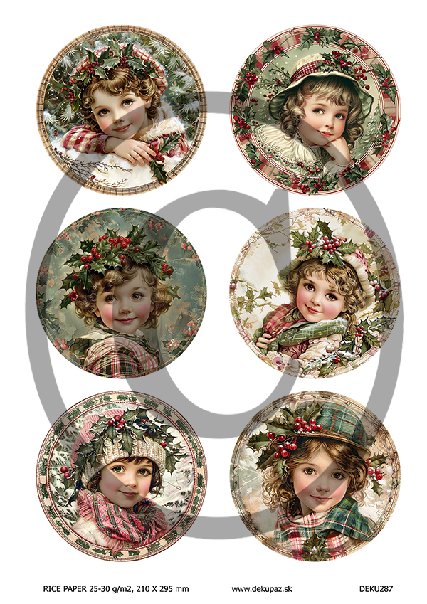  Ryžový papier na decoupage  DEK287