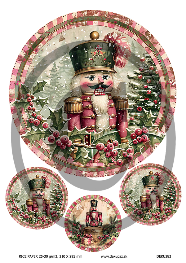  Ryžový papier na decoupage  DEK282