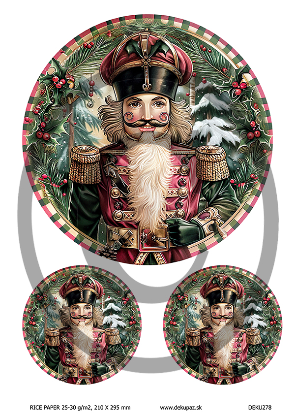  Ryžový papier na decoupage  DEK278