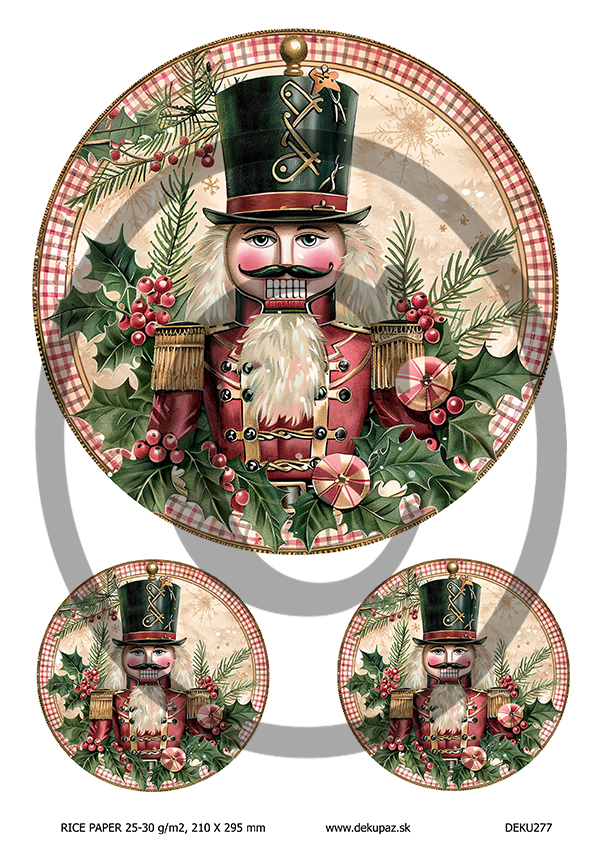  Ryžový papier na decoupage  DEK277