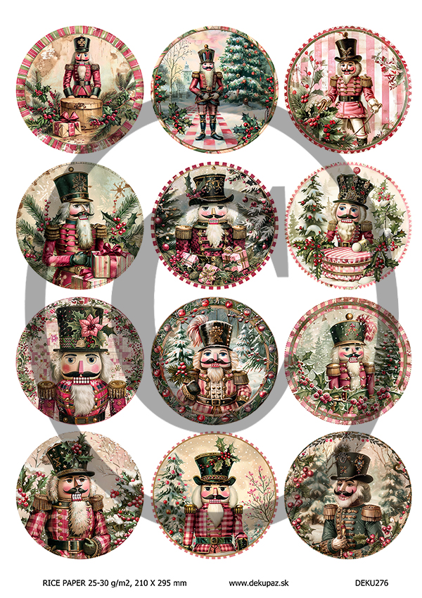  Ryžový papier na decoupage  DEK276
