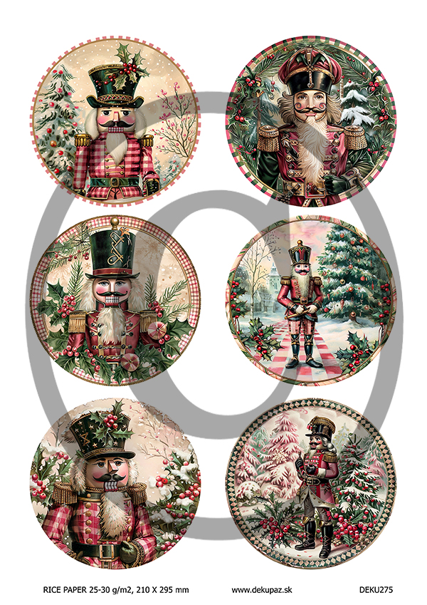  Ryžový papier na decoupage  DEK275