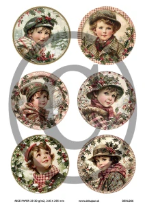  Ryžový papier na decoupage  DEK266