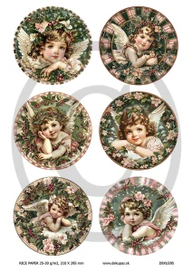  Ryžový papier na decoupage  DEK295