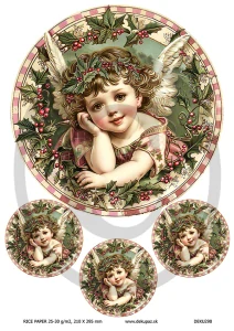  Ryžový papier na decoupage  DEK298