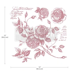 Decor Stamps® Prima redesign - Romance Roses