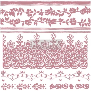 Decor Stamps® Prima redesign - Floral Borders