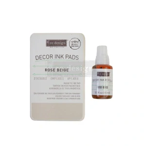 Poduška s atramentom 10 ml, re-design, Rose Beige