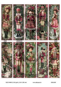  Ryžový papier na decoupage  DEK308